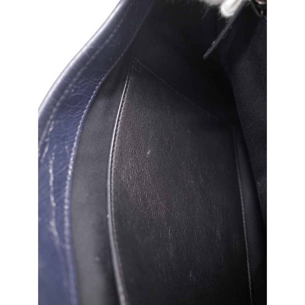 Saint Laurent Paris Niki Chain Shoulder Bag Blue - Picture 5 of 9